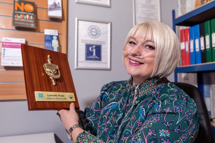 Co-op Member Olivia proud to nominate mum for good neighbour award